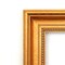 Amanti Art Non-Beveled Wood Wall Mirror, Townhouse Gold Frame